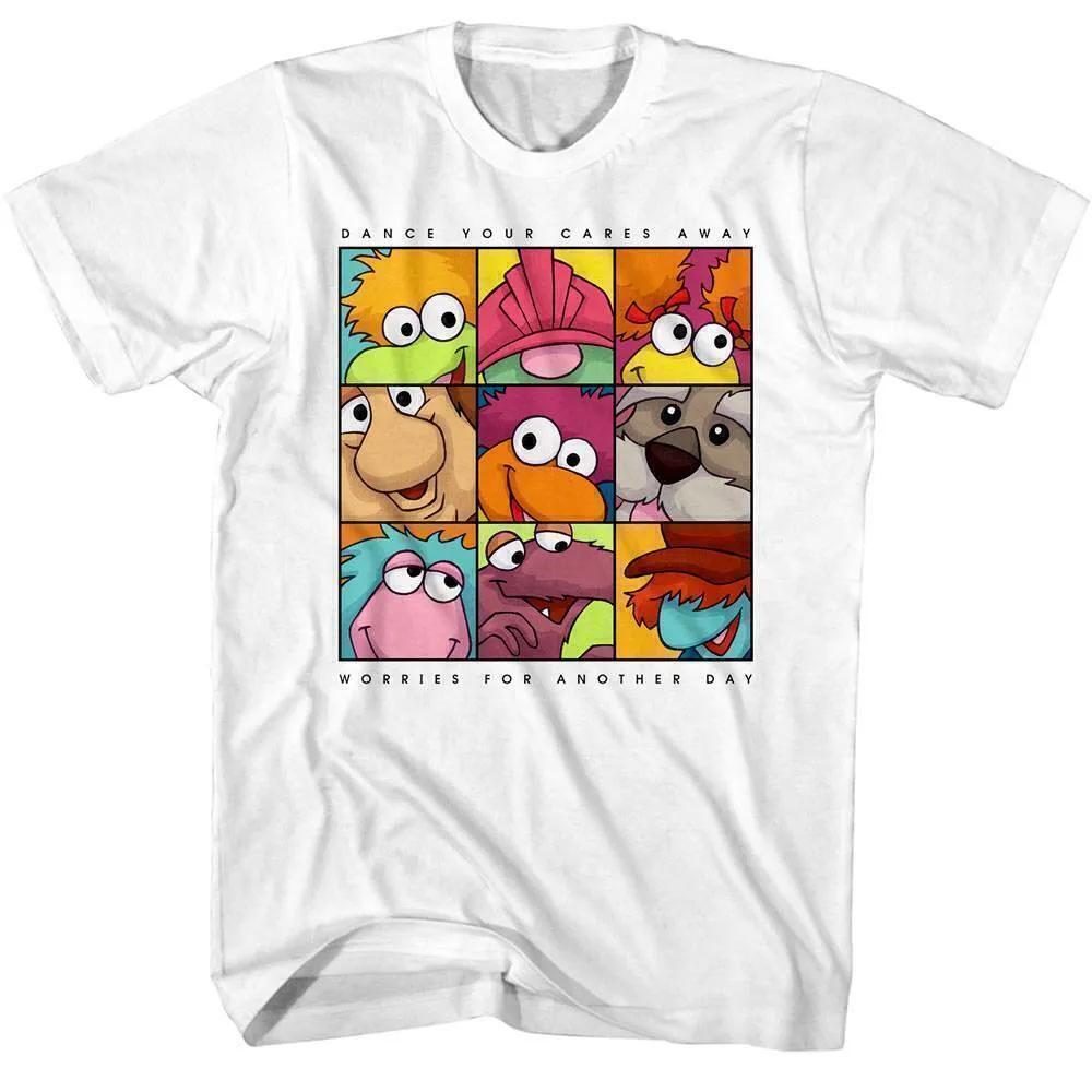 Fraggle Rock Face Cube Unisex T Shirt